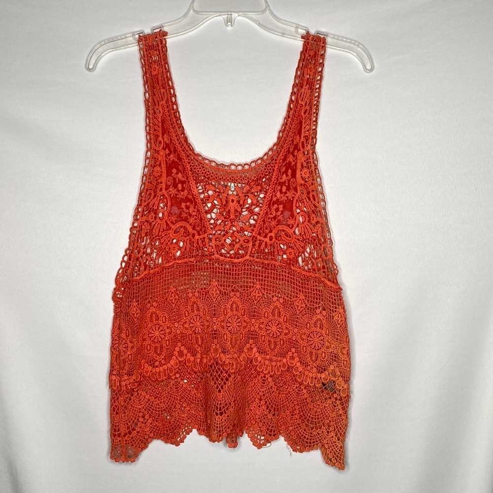 Oxford Circus Crochet Tank